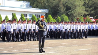 Akademiya bitiruvchilariga diplom va harbiy unvon topshirildi