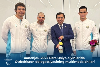 Xanchjou-2022 Para Osiyo o‘yinlarida para atletlarimiz o‘z tarixida eng ko‘p medal qo‘lga kiritdi