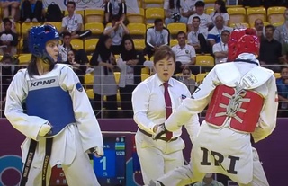 Чарос Каюмова завоевала серебро на чемпионате Азии по таэквондо