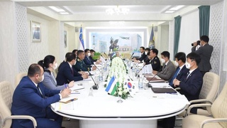 Делегация полиции Сеула посетила ГУВД Ташкента