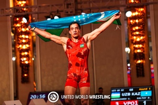 Четыре медали в первый день: Узбекистан уверенно стартовал на чемпионате Азии по спортивной борьбе