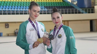 Наши гимнастки завоевали два золота на Чемпионате Азии в Ташкенте
