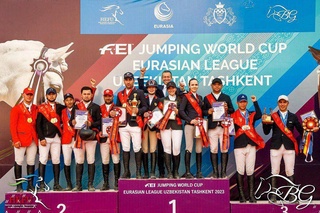 Гран-при Евразийской лиги завершилась победой узбекских всадников