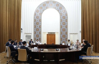 Дар Бонки марказии Ӯзбекистон бо ҳайати Бонки аврупоии таҷдид ва рушд мулоқот баргузор гардид