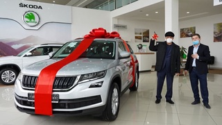 Илк мижозлар Škoda Kodiaq автомобилларига эга бўлишди