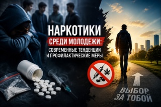 Молодежь и наркотики: опасная тенденция