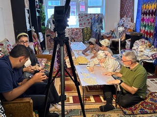 Съемочная группа Euronews собрала материал для будущего документального фильма о туристическом потенциале Навоийской области