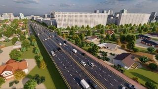 Пресс-тур по строящемуся путепроводу в Сергелийском и Яккасарайском районах