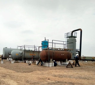 Газни дастлабки тайёрлаш қурилмалари барпо этилди