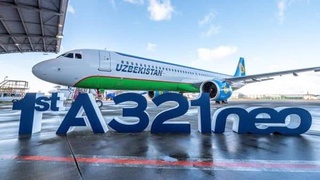 Авиакомпания «Uzbekistan Airways» получила второй самолет «Airbus A321»