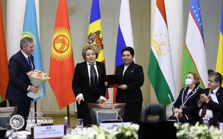 Танзила Нарбаева награждена медалью «За укрепление парламентского сотрудничества»