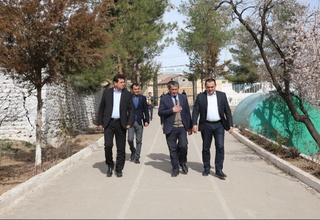 Термиз давлат университети ректори А.Тошқулов Бойсун туманидаги ўрта ва касб-ҳунар мактабларида бўлди 