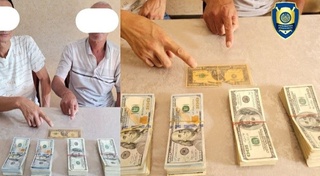 1 млн АҚШ доллари кўринишидаги купюрани сотаётган фирибгарлар ушланди