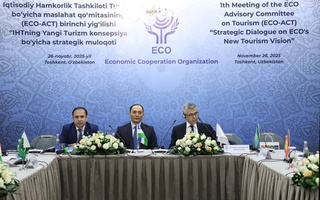 Ташкентте ЭБШ Секретариаты жанындағы Туризм бойынша мәсләҳәт комитетиниң биринши мәжилиси болып өтти
