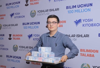 “Bilim uchun 100 million” olimpiadasi g'olibi — Jahongir To'rayev