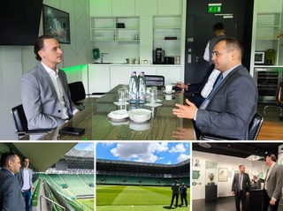 Узбекистан и Венгрия обсудили перспективные направления сотрудничества в сфере футбола