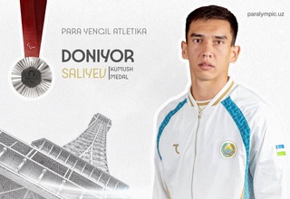 Париж-2024: Дониёр Салиев стал серебряным призером Паралимпиады по прыжкам в длину