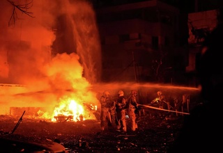 Media: after the Iranian attack, the power plant in Haifa caught fire