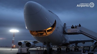 My Freighter yuk aviakompaniyasining birinchi samolyoti Toshkent aeroportiga kelib qoʻndi