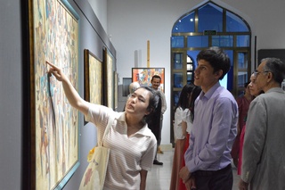 Халқаро тасвирий ва амалий санъат фестивали давом этмоқда