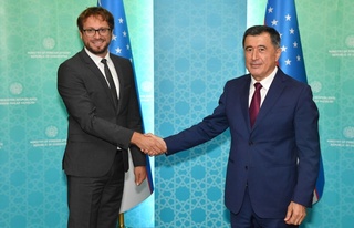 Vladimir Norov YeXHT DIIHB Ehtiyojlarni baholash missiyasi rahbarini qabul qildi