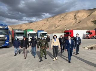 "Ўзбекистон – Қирғизистон – Хитой" транспорт коридори салоҳиятини ошириш чоралари ўрганилмоқда