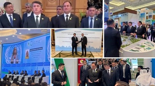 Делегация хокимията города Ташкента посетила Ашхабад