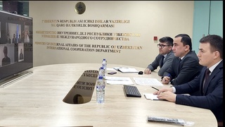 В МВД по Интернету пообщались с коллегами из Грузии