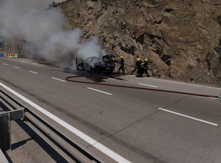 “Qamchiq” dovonida “Equinox” yonib ketdi