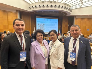 Өзбекстан делегациясы конфессиялараралық сөйлесиў бойынша екинши парламент конференциясында қатнаспақта