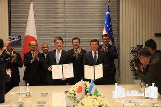 Нара ва Самарқанд шаҳарлари ўртасида биродарлик битими имзоланди