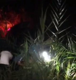 Андижонда тезликни меъёридан оширган Тracker зовурга тушиб кетди