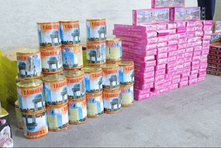 Замаскированную под зелень пиротехнику попытались ввести в Ташкентскую область