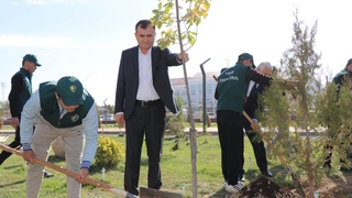 Qarshi davlat universitetining alohida bog‘i tashkil etiladi