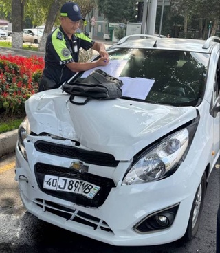 Toshkentda “Spark”, “Onix” va “Damas” ishtirokida YTH sodir boʻldi