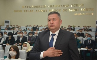 Дилшоджон Жалилов Ёзёвон тумани ҳокими бўлди