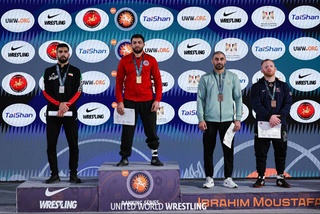 Uzbekistan national wrestling team finished the Egyptian tournament with three medals