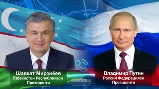 Uzbekistan, Russia Presidents hold a phone call