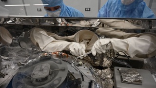 NASA finally pries open stuck Bennu asteroid sampler