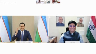 Ҳиндистон билан кўп қиррали ҳамкорликни кенгайтириш масалалари муҳокама қилинди