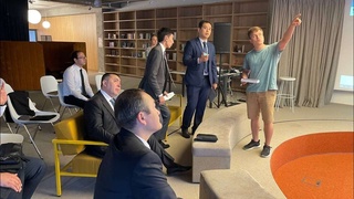 Инновацион ривожланиш вазирлиги делегацияси Украинанинг «UNIT.City» инновацион паркига ташриф буюрди