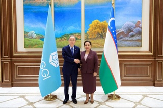 A meeting was held in the Senate with the Chairman of the Assembly of the Global Institute for Green Growth (GGGI)