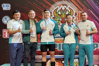 Аўыр атлетикашыларымыз Жәҳән чемпионатында және төрт медальды қолға киргизди