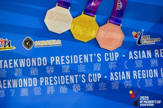Бутунжаҳон таэквондо федерацияси Президенти кубогида ҳамюртларимиз 8 та медаль жамғаришди