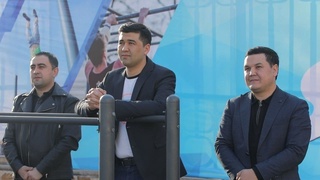 Намангандаги "Ёшлар маркази" ҳудудида "Workout" майдончаси фойдаланишга топширилди