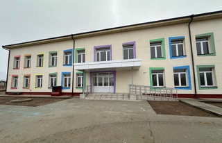 Тақыятастағы Кенегес аўылында жаңа бақша имараты бой тикледи