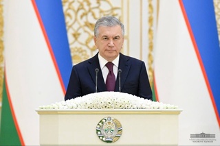 The President of the Republic of Uzbekistan receives credentials from newly appointed foreign ambassadors