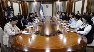 Состоялась встреча с делегацией представительства ПРООН в Республике Азербайджан