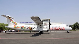 Аэропорт «Шахрисабз» впервые принял среднемагистральный самолет ATR-72