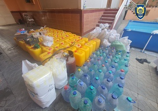 Қўлбола алкоголь тайёрлаш ҳолати фош етилди